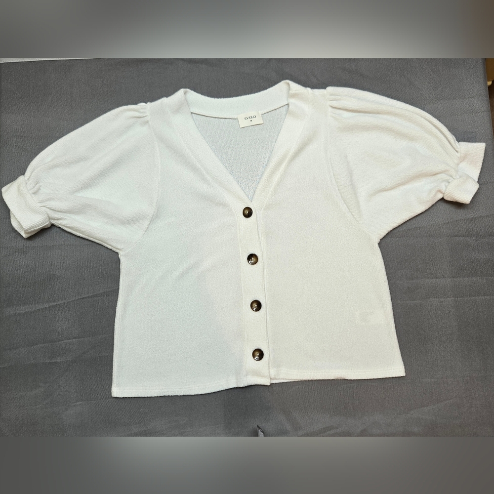 Everly White Blouse